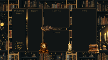 Dark Academia Themed Organizer