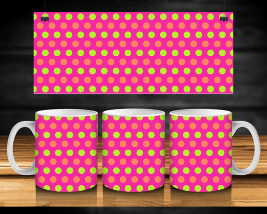 Candy Pop Polka Mug